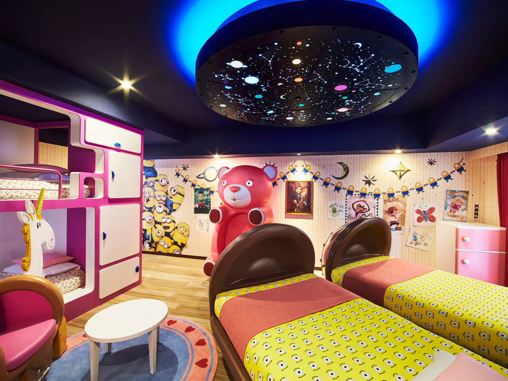 MINIONS主題房間 日本環球影城（USJ）酒店 MINIONS迷你兵團小小兵主題房間