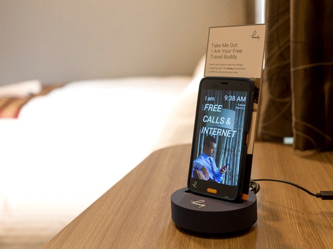 智能手機「HANDY」 心齋橋WBF酒店 (Hotel WBF Shinsaibashi)