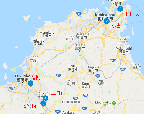 快閃福岡恩物！JR九州鐵路周遊劵(福岡廣域版)攻略 使用範圍