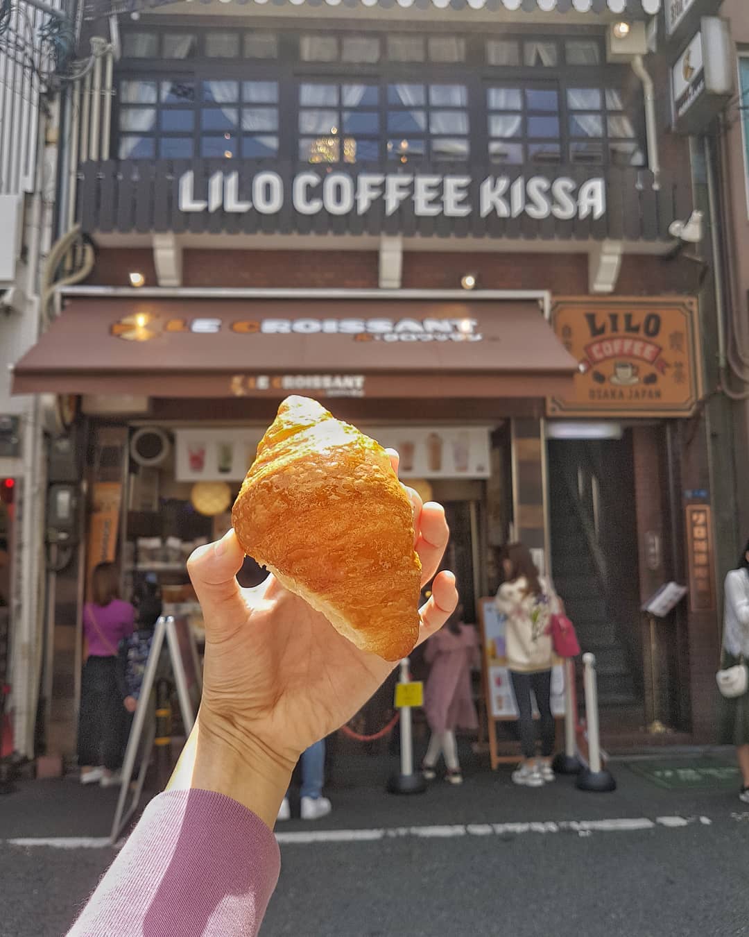 心齋橋美食 道頓堀美食 Le Croissant le croissant 心齋橋 可頌麵包 牛角包 米芝蓮美食 道頓堀必食 心齋橋必食