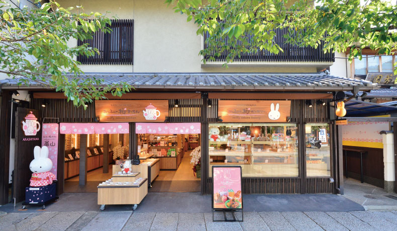 京都打卡必去!嵐山MIFFY主題麵包店
