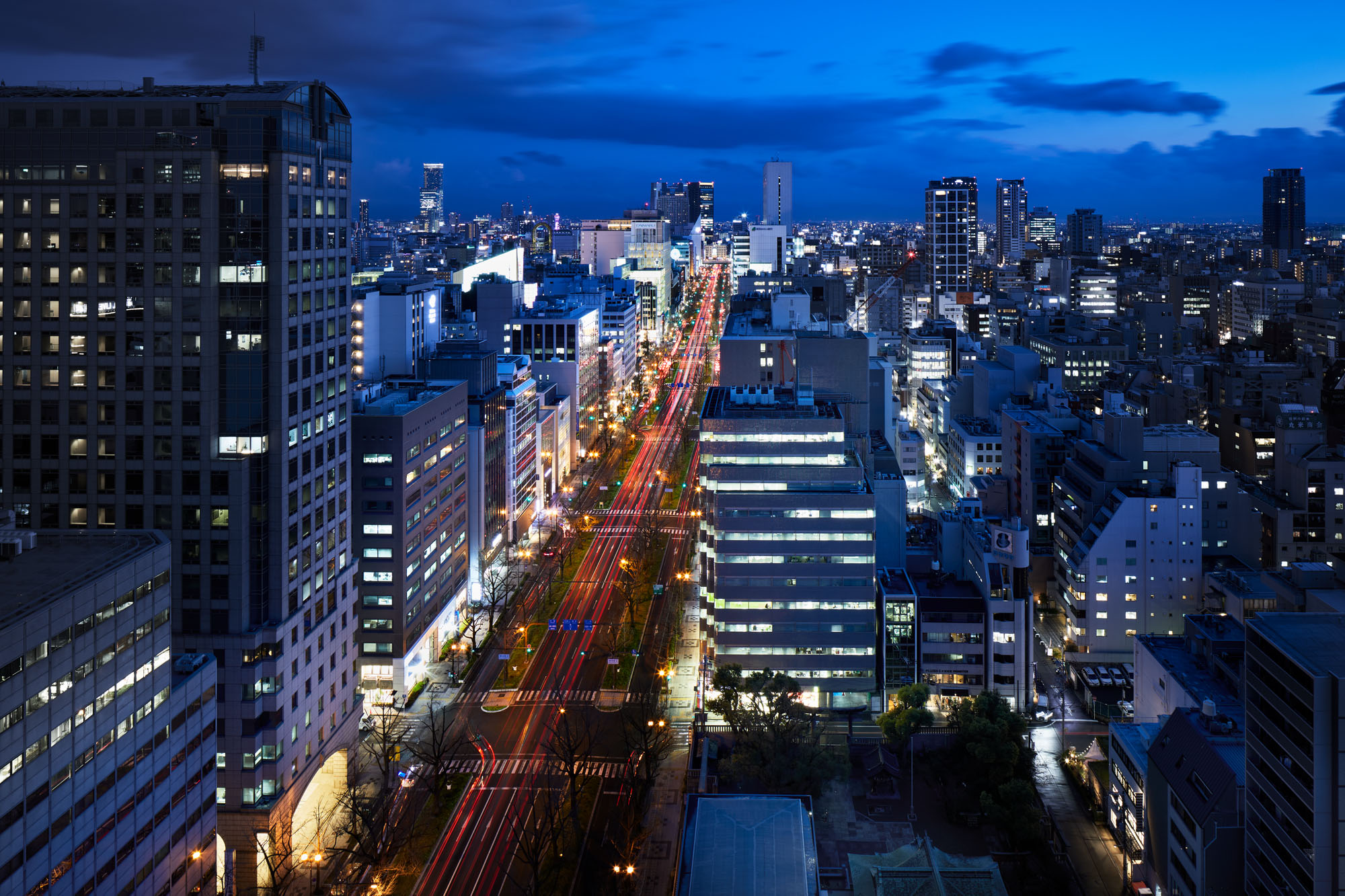 御堂筋通景色｜the b 大阪御堂筋（the b osaka midosuji）大阪酒店 大阪飯店 大阪住宿 心齋橋酒店 心齋橋飯店 心齋橋住宿 本町酒店 本町飯店 本町住宿