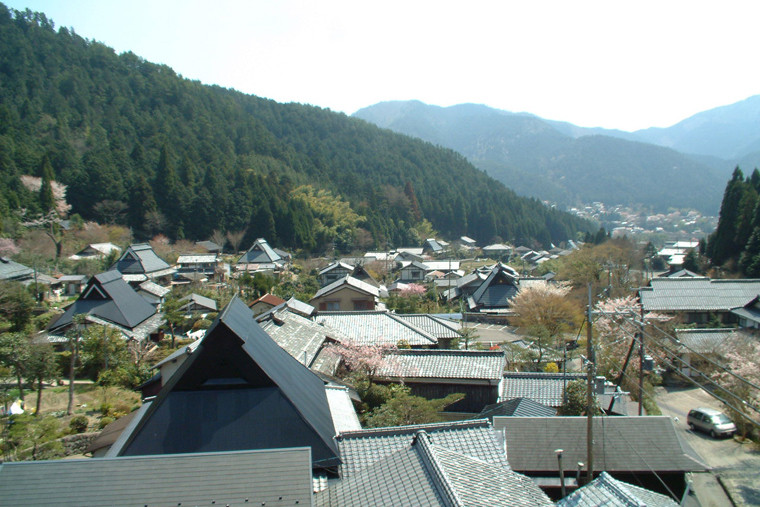 京都近效溫泉 大原溫泉 大原一泊二食 大原溫泉旅館  湯本溫泉大原山莊 (Yumoto Onsen Oharasansou) 旅館景觀
