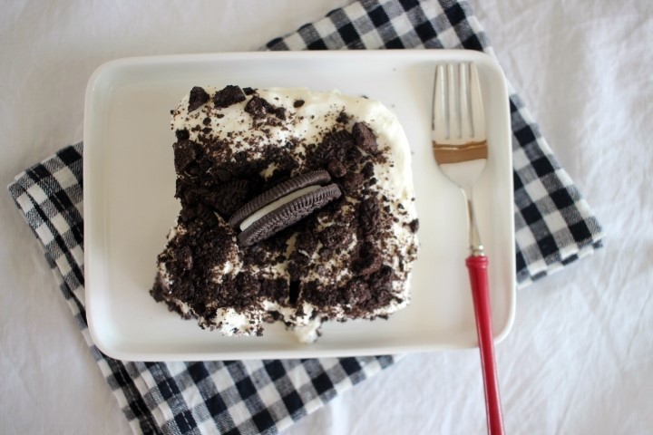 蛋糕食譜 甜點食譜 甜品食譜 A Twosome Place Oreo蛋糕 Oreo Ice Box蛋糕 免焗蛋糕 韓國食譜 韓國甜品 韓國甜點