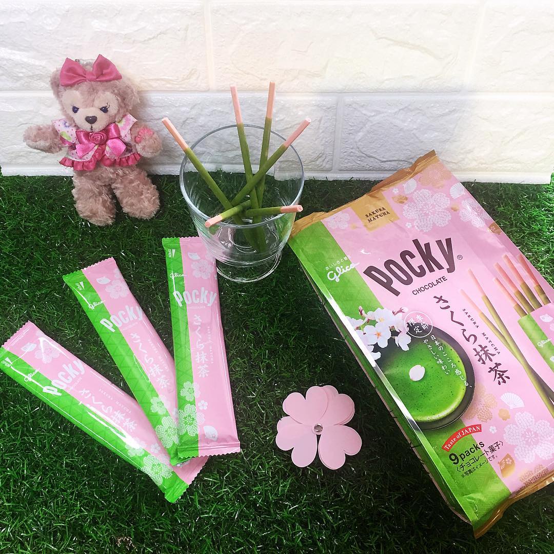 Pocky 季節限定Pocky 櫻花抹茶口味Pocky 京都必食 京都必買 大阪必買 大阪手信