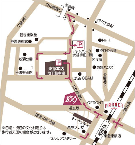 東京逛街必去！涉谷血拼地圖［女生篇］SHIBUYA109