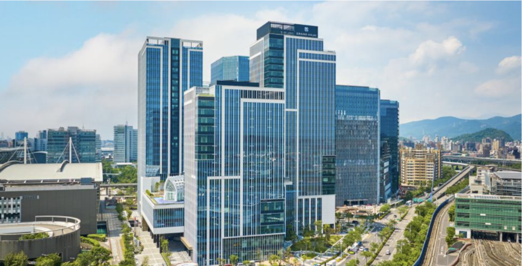 2024台北十大新酒店 - Grand Hilai Taipei 外觀