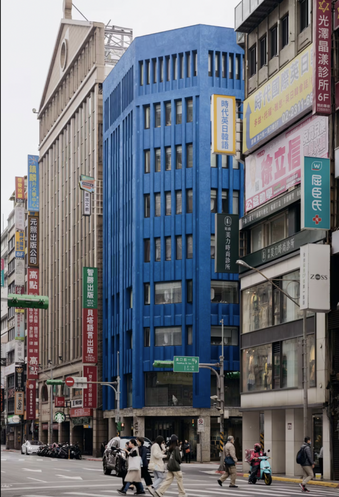 2024台北十大新酒店 - The Blue by Just Inn 外觀