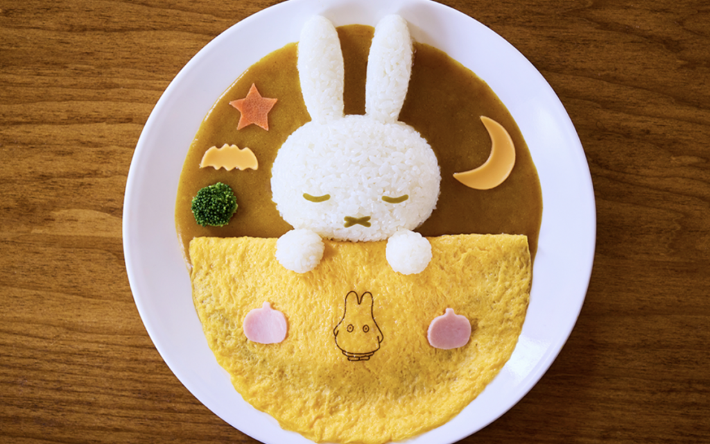 九州豪斯登堡Miffy 主題樂園 - nijntje Cafe 主打菜色 - Miffy 咖哩飯