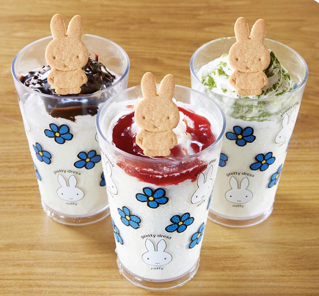 九州豪斯登堡Miffy 主題樂園 - nijntje Cafe 主打菜色 - Miffy奶昔