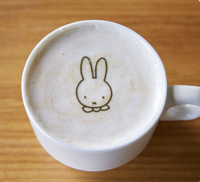 九州豪斯登堡Miffy 主題樂園 - nijntje Cafe - Miffy樣飲料