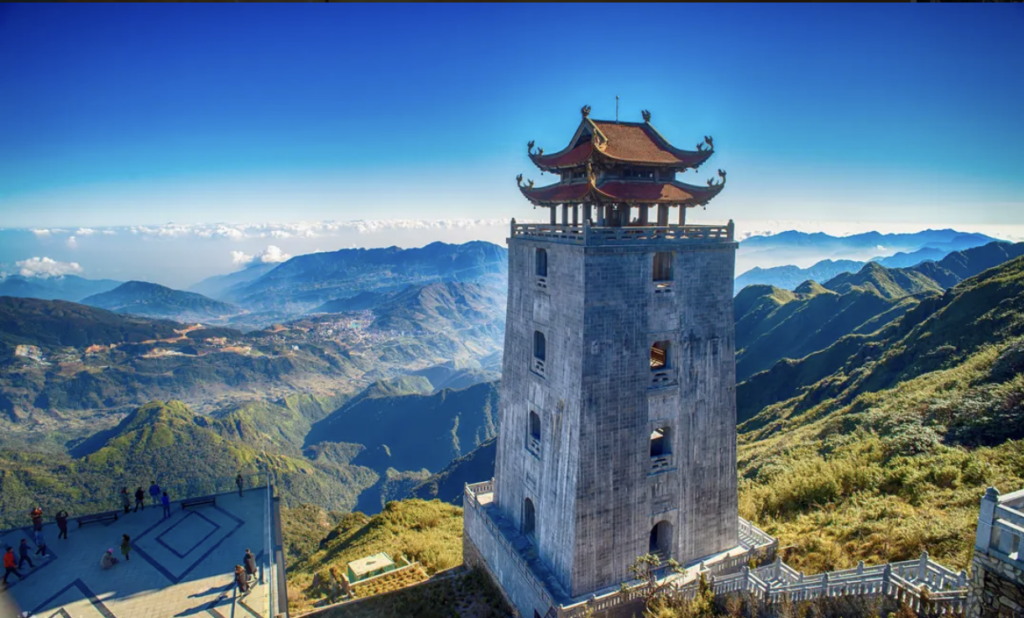 位於番西邦峰的寺廟
