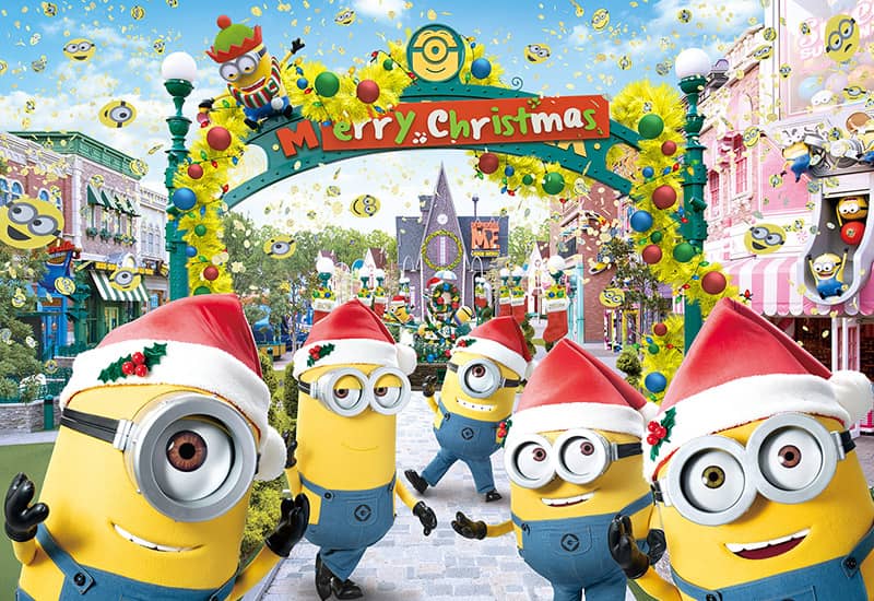 大阪環球影城聖誕限定活動！浪漫燈飾X哈利波特X迷你兵團 Minion「YELLOW CHRISTMAS」