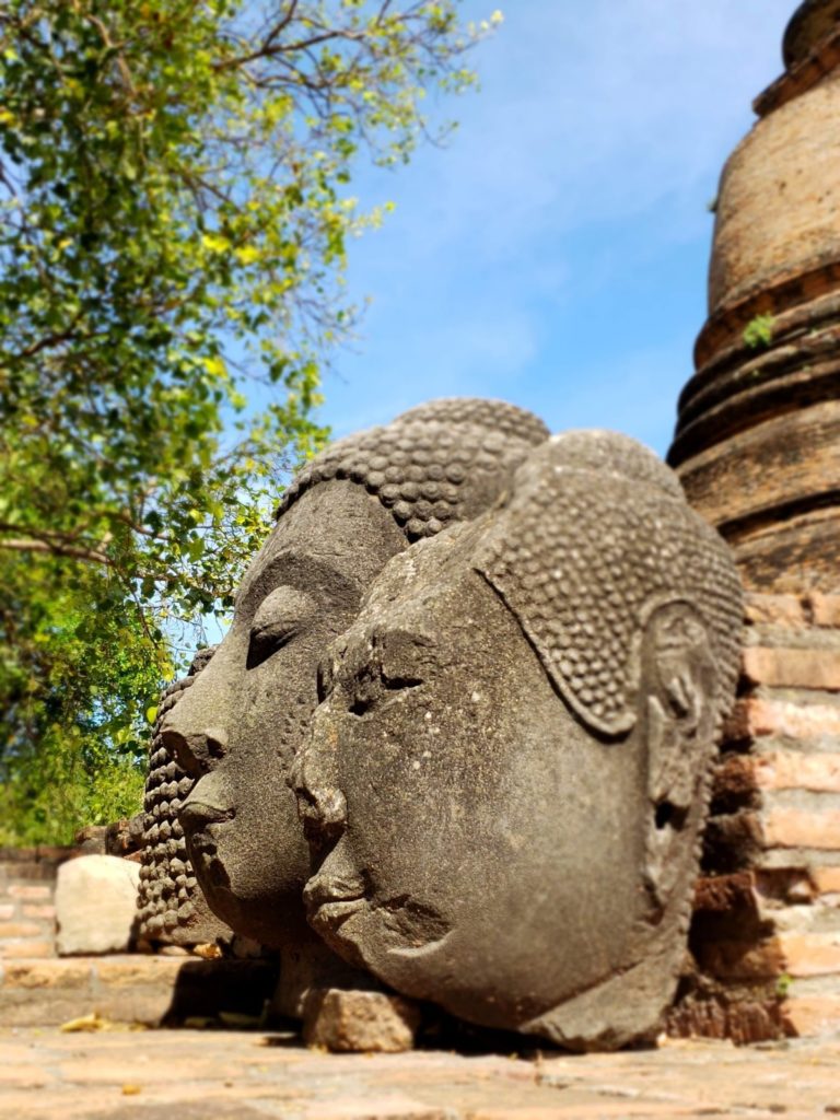 大城樹中佛 瑪哈泰寺（Wat Mahathat）​大城景點 大城一日遊 大城行程 曼谷大城交通