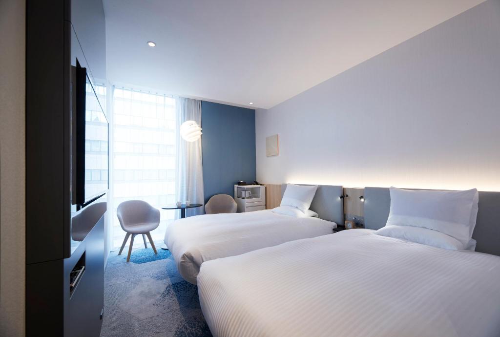 札幌住宿 札幌酒店 北海道酒店 JR東日本札幌METS酒店(JR-EAST HOTEL METS SAPPORO) 梅茲札幌JR東酒店 酒店房間 雙人房 mapcode