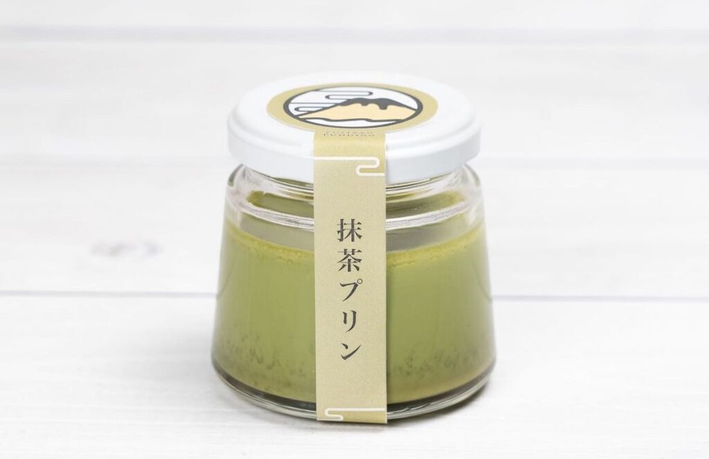 富士山布丁的可愛造型