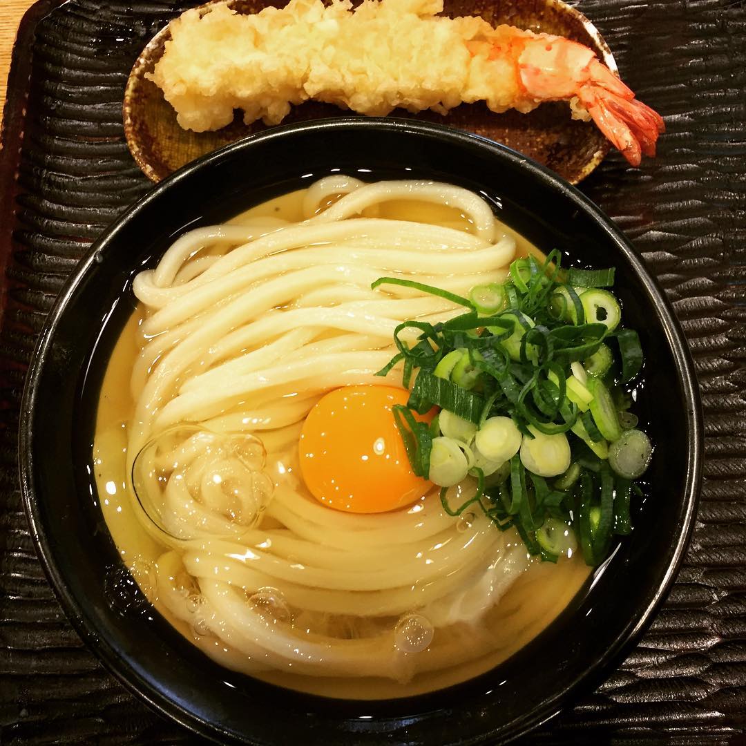 東京必食 丸香 月見湯烏冬