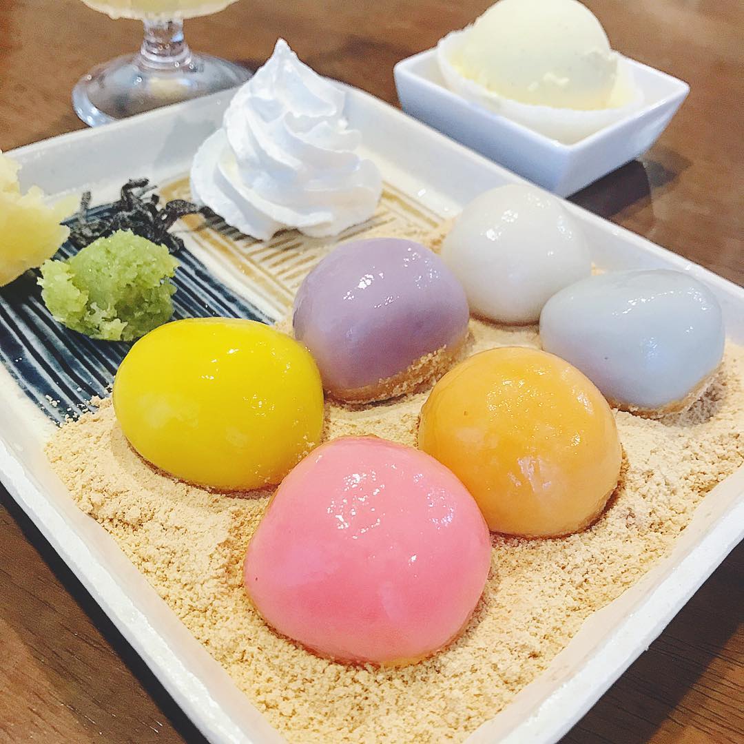 甜品控必試！彩色白玉＠ 大阪白玉專門店「しらたま」 - 彩色白玉