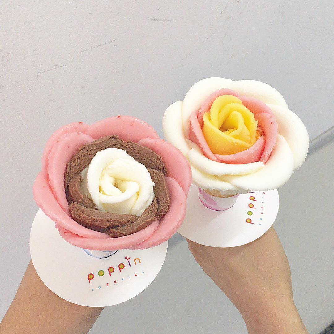 一次滿足你的甜品胃！燈泡流打+玫瑰雪糕+裝飾雪糕@大阪 Poppin』 Sweeties