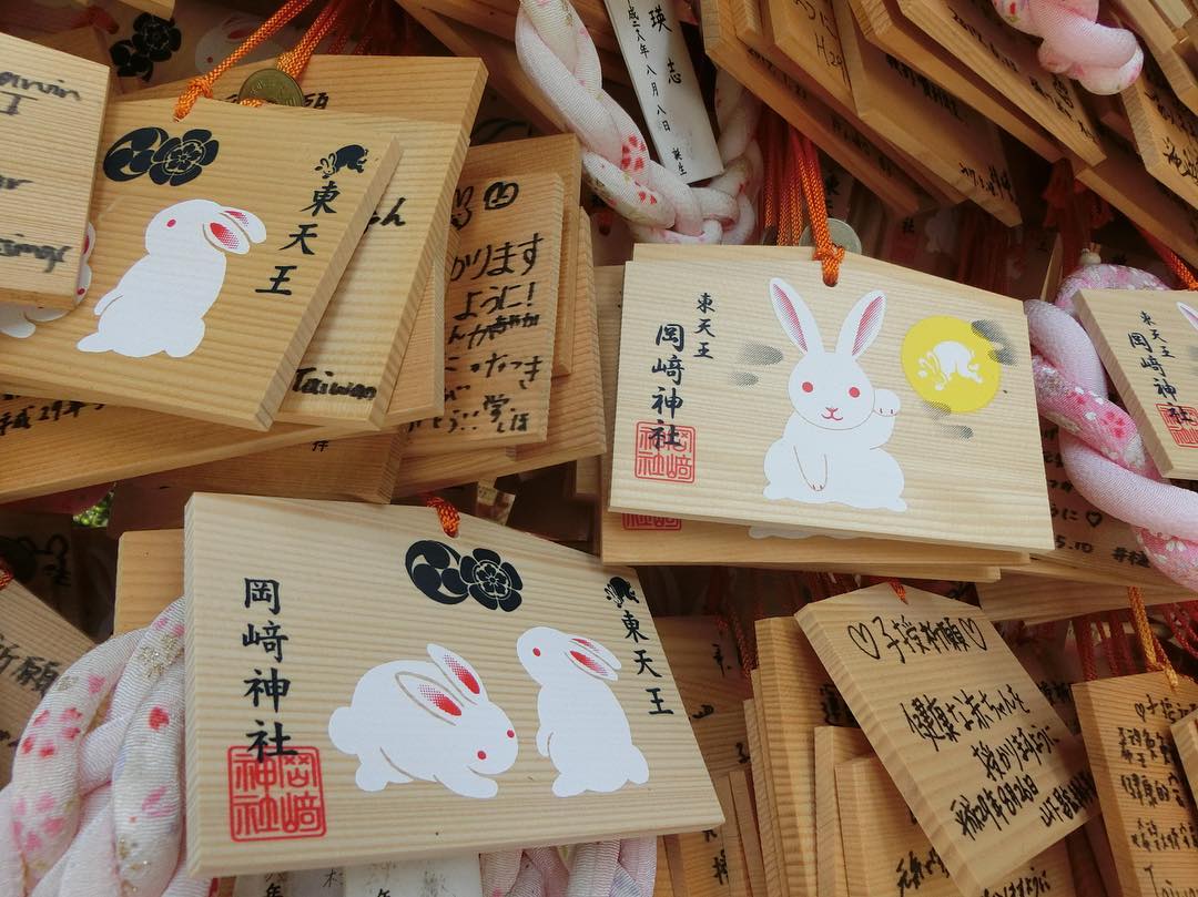 兔迷朝聖必去！兔子守護神@ 京都 岡崎神社