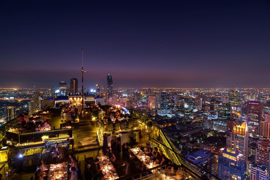 360度無敵靚景!曼谷十大天台酒吧Sky Bar!(前篇) - Moon Bar
