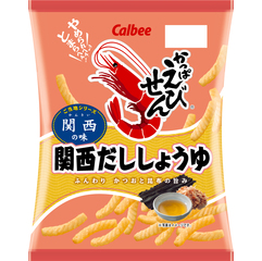 關西限定卡樂B 關西限定Calbee Calbee 鰹魚紫菜醬油口味蝦條 卡樂B 大阪必買 大阪手信