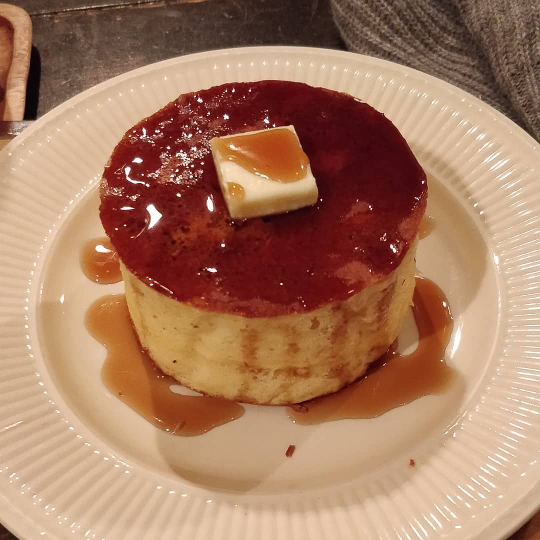 4cm激厚心型夢幻鬆餅！京都祇園 Café BLUE FIR TREE