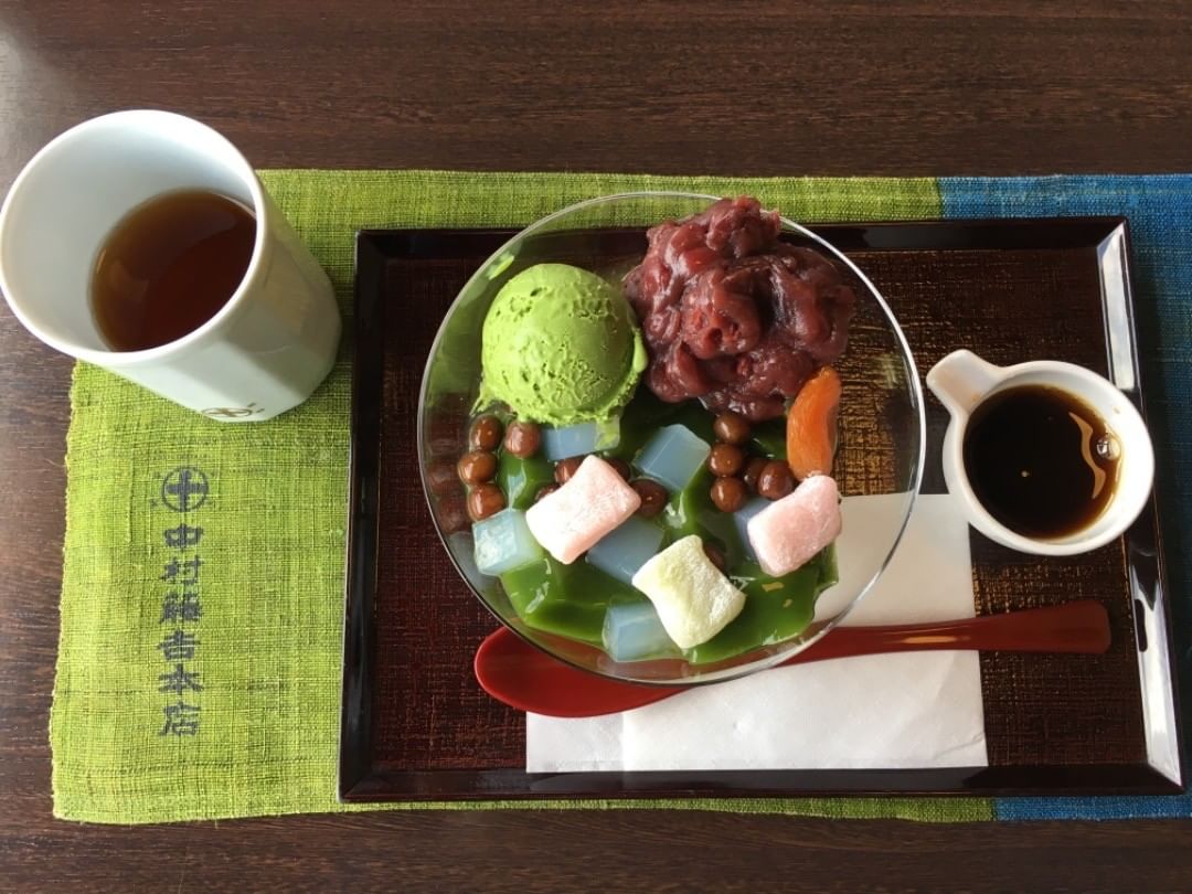 中村藤吉抹茶甜品必食推介抹茶芭菲(宇治きんあんみつ)Uji Kin Anmitsu