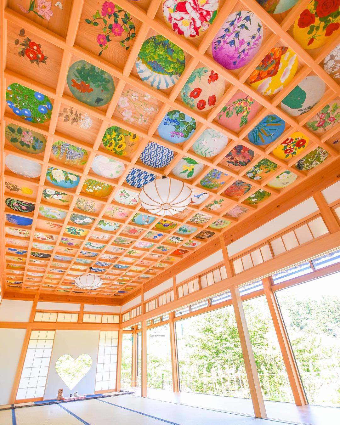 情侶必到京都宇治放閃熱點！浪漫心型窗、天花畫、風鈴祭@ 正壽院