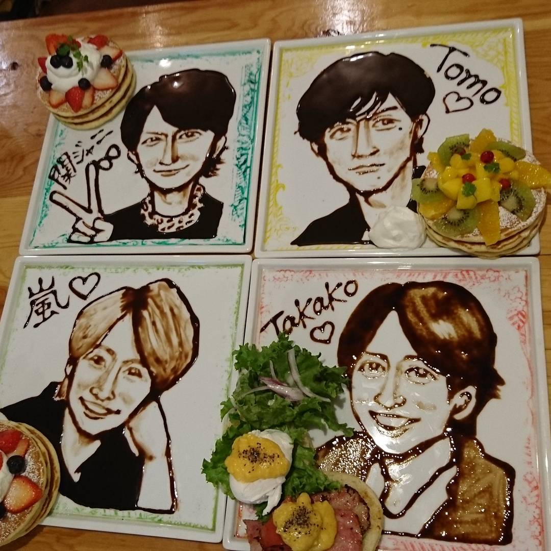 靚到唔捨得食！插畫家的甜品彩繪@大阪 cica cafe