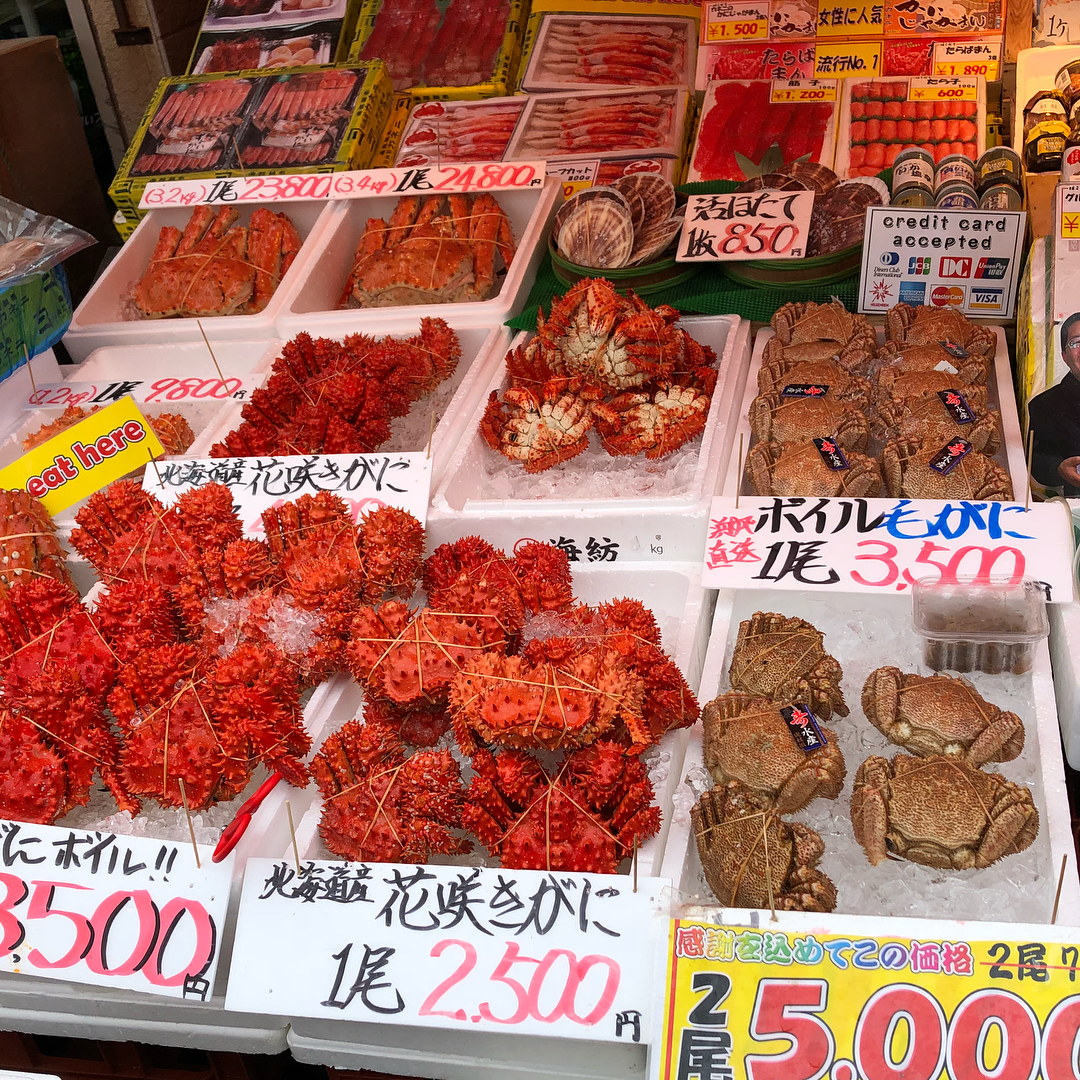 北海道必去！函館朝市美食地圖 朝市の味処 茶夢