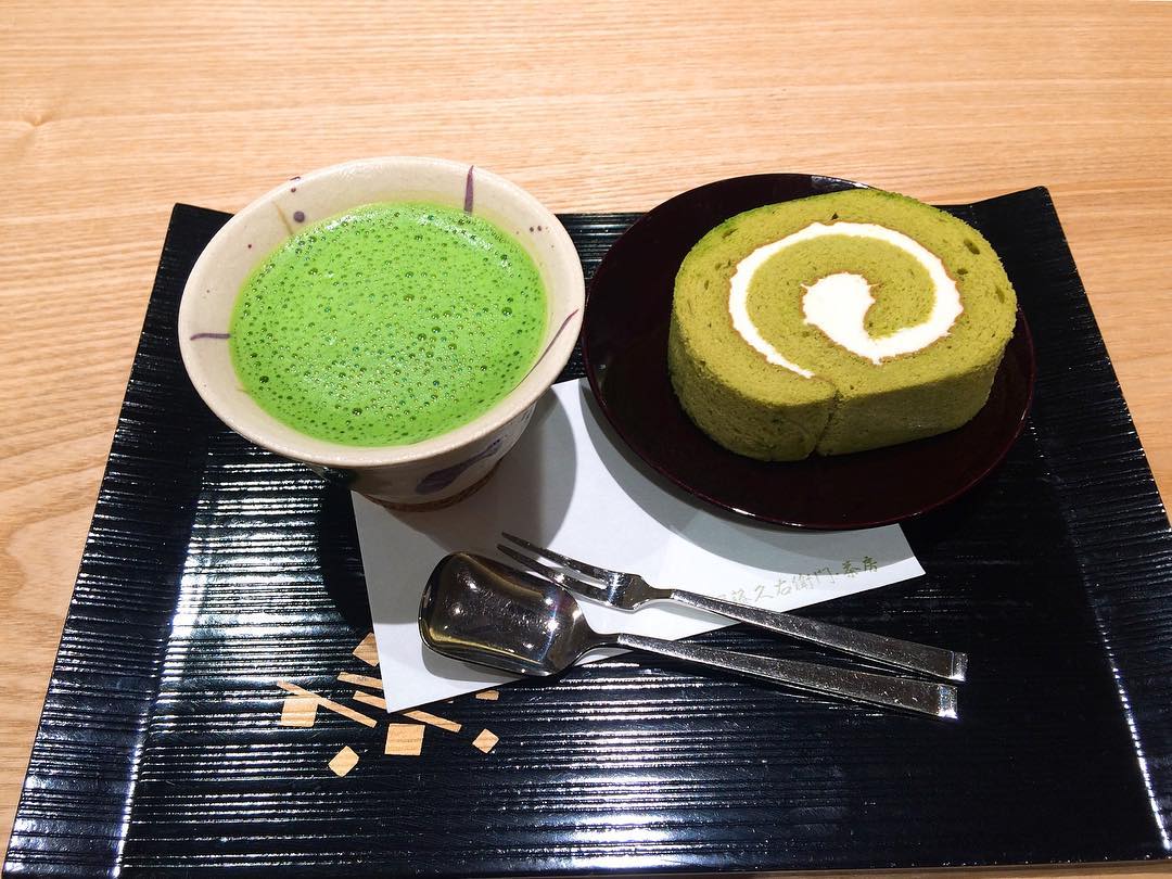 新品！宇治抹茶咖哩烏冬@ 京都伊藤久右衛門