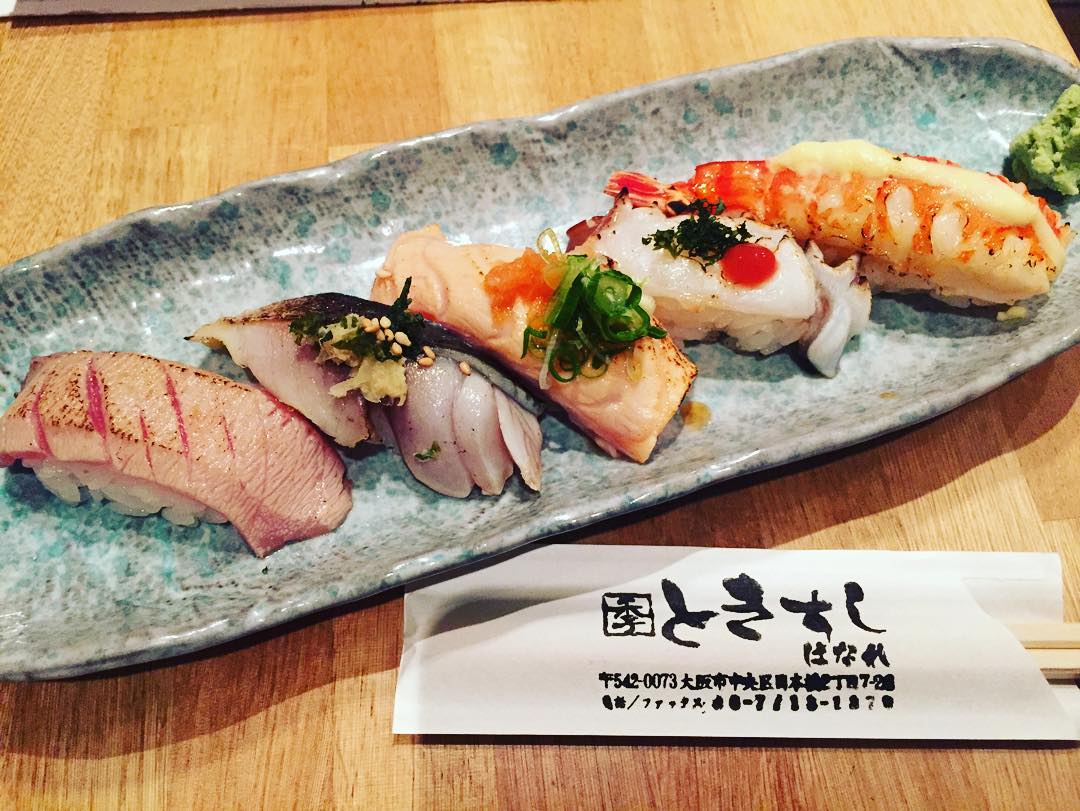 大阪必食！道頓堀壽司店六選！ときすし はなれ