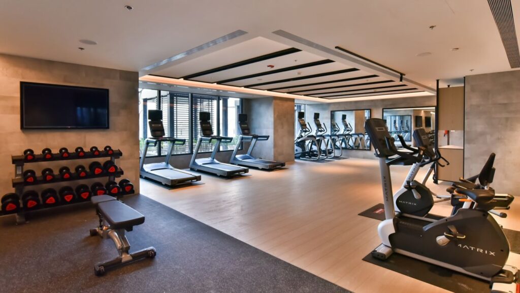 2024台北十大新酒店 - Four Points by Sheraton Taipei Bali 健身中心