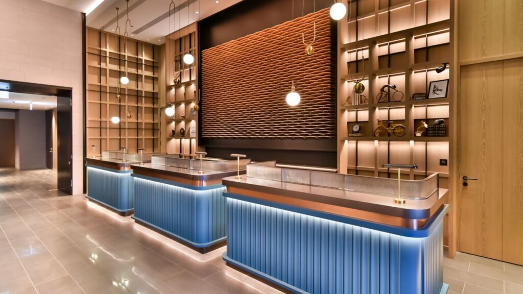 2024台北十大新酒店 - Four Points by Sheraton Taipei Bali 酒店接待處