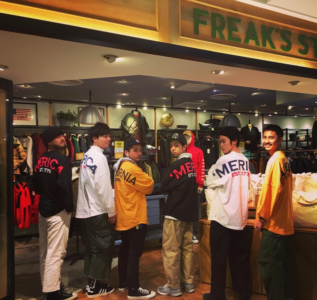 東京逛街必去!新宿血拼地圖 (男生篇)LUMINE EST FREAK’S STORE
