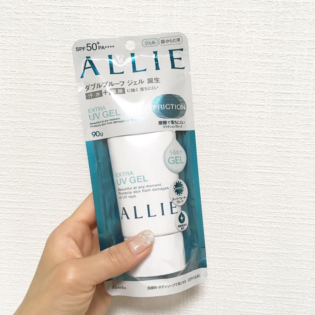 Kanebo ALLIE EX UV高效防曬水凝乳|2019日本藥妝必買清單:日本防曬 日本必買護膚品 日本必買面膜 日本必買保養品 大阪必買藥妝 東京必買藥妝 @cosme美容大賞 日本藥妝必買