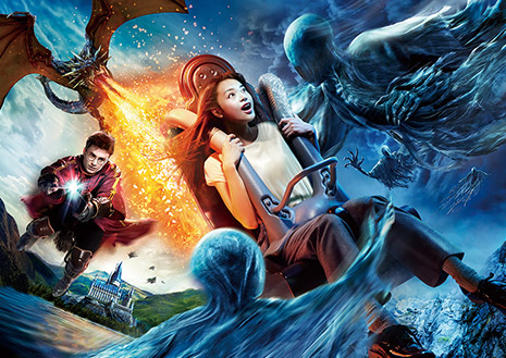 哈利波特禁忌之旅 Harry Potter and the Forbidden Journey 大阪環球影城遊戲 usj遊戲