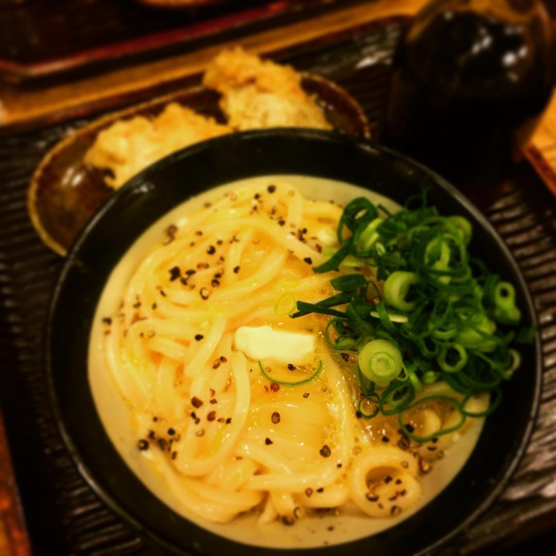 鳥龍麵 東京 食べログ 烏冬 丸香 牛油烏冬