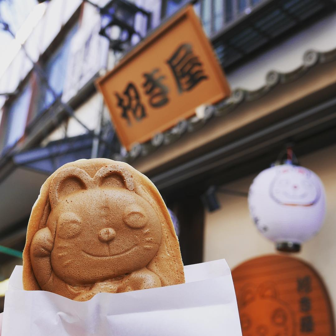 東京下町風情！「谷中銀座商店街」貓奴朝聖地！招き屋