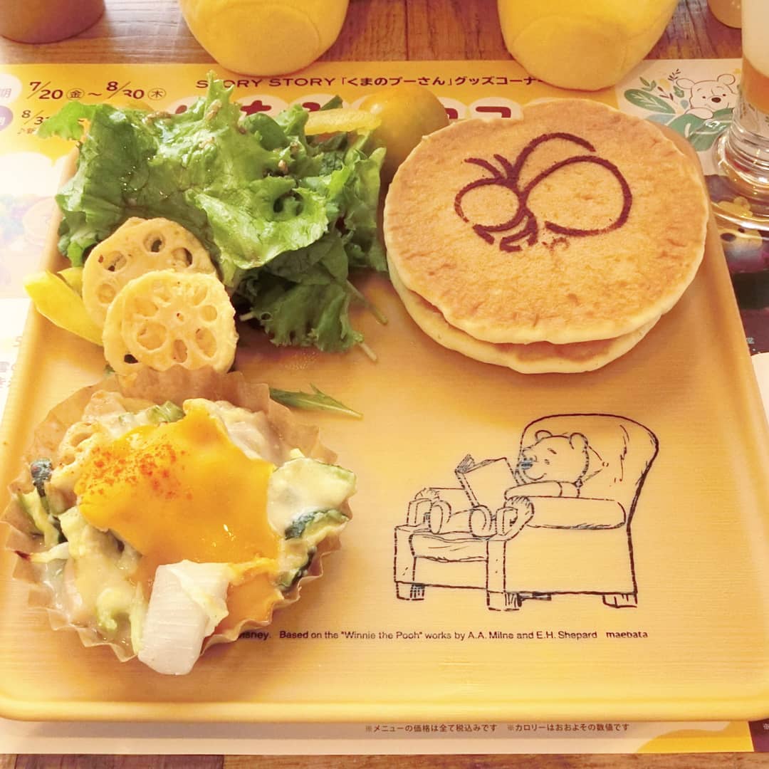 期間限定!小熊維尼CAFÉ「蜂蜜咖啡店」@新宿