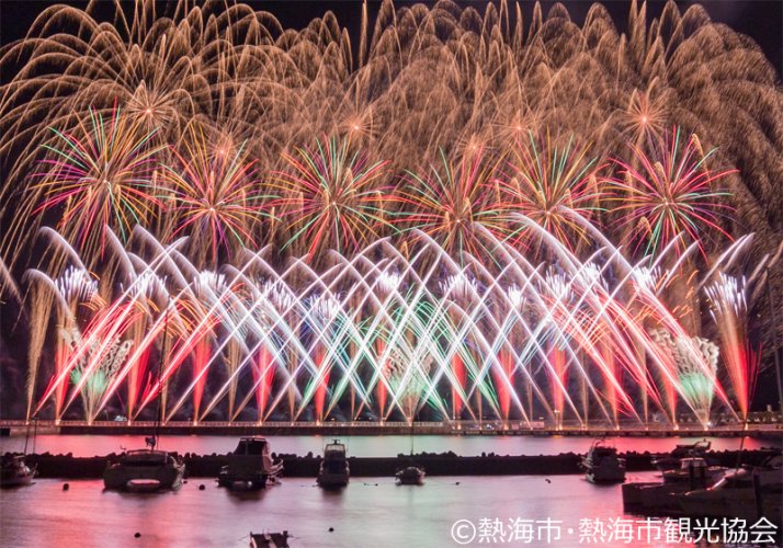 熱海溫泉 熱海自由行 熱海一日遊 熱海行程 熱海景點 熱海陽光海灘（Atami Sun Beach）熱海海上煙花大會