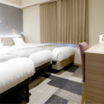三人房(Triple 18平方米)|大阪The Bridge酒店心齋橋/大阪心齋橋橋樑飯店(The Bridge Hotel Shinsaibashi|ザ ブリッジホテル 心斎橋)大阪酒店 心齋橋酒店 大阪親子酒店 心齋橋飯店 大阪飯店 心齋橋住宿 大阪住宿 大阪親子友善飯店
