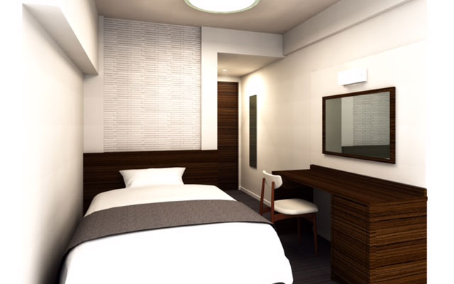 東京住宿 東京酒店 新橋城市飯店(Shinbashi Urban Hotel) 單人房 房間