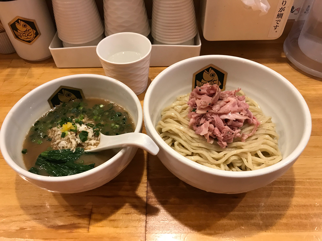 東京必食！魚乾風味！濃厚魚介拉麵三選 麺魚 - 濃厚真鯛沾麵