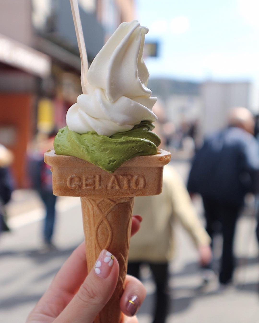 嵐山必食甜品篇：京豆庵 不倒豆乳雪糕（絹豆腐、抹茶