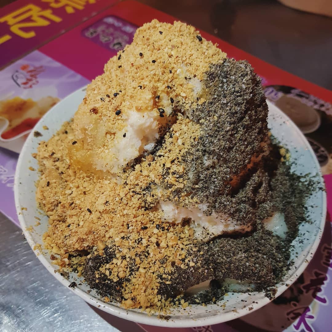林記燒麻糬 林振櫂燒麻糬 寧夏夜市 台北夜市 美食
