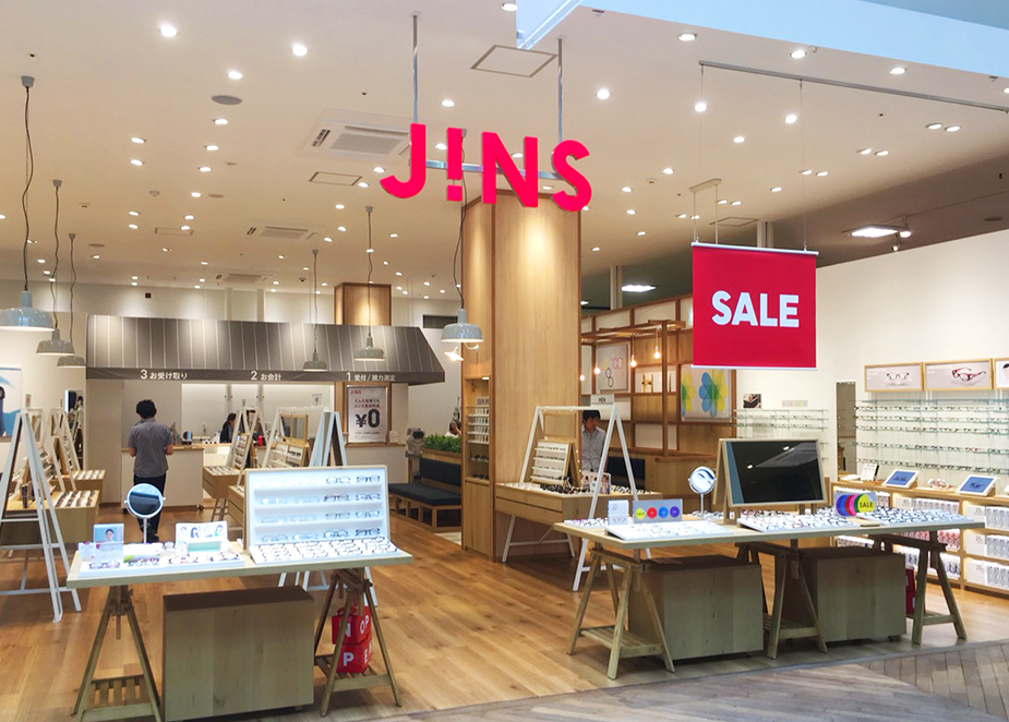 福岡TORIUS JINS 福岡眼鏡