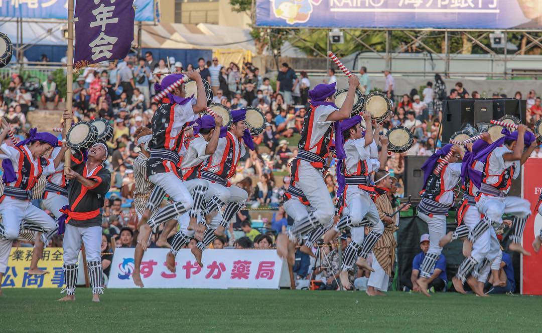 沖繩天氣-夏天 6月 7月 8月 9月 沖繩全島大鼓舞祭