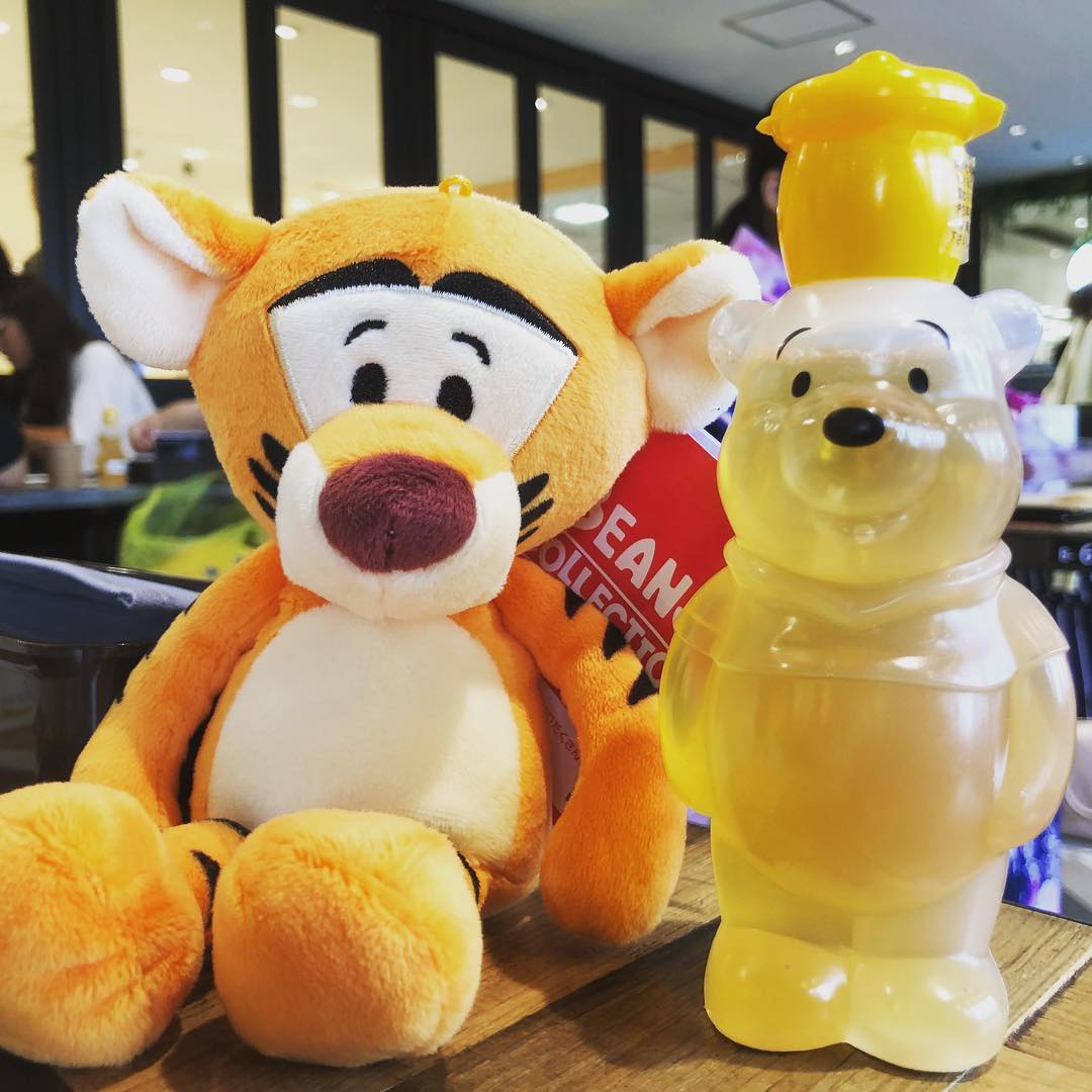期間限定！小熊維尼CAFÉ「蜂蜜咖啡店」@新宿